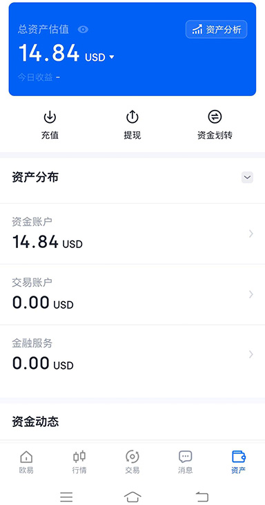 费用减免界面